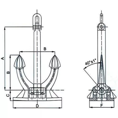 Якорь Spek марка Сталь 20, ГОСТ 30563-98 в г. Сургут